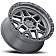 Black Rhino Wheel Kelso - 20 x 9 Gray With Black Lip And Bolts - 2090KLS-85127G71
