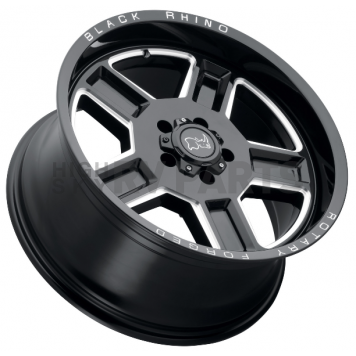 Black Rhino Wheel Canon - 20 x 9.5 Black With Natural Accents - 2095CAN-85127B71-1