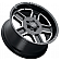 Black Rhino Wheel Canon - 20 x 9.5 Black With Natural Accents - 2095CAN-85127B71
