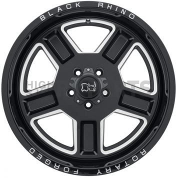 Black Rhino Wheel Canon - 20 x 9.5 Black With Natural Accents - 2095CAN-85127B71-2