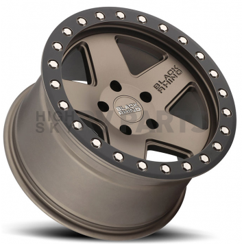 Black Rhino Wheel Crawler - 20 x 9.5 Bronze With Black Lip Ring - 2095CRL-85127Z71-1