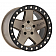 Black Rhino Wheel Crawler - 20 x 9.5 Bronze With Black Lip Ring - 2095CRL-85127Z71
