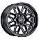 Black Rhino Wheel Hollister - 20 x 9.5 Black With Natural Accents - 2095HSR-85127B71