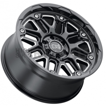 Black Rhino Wheel Hollister - 20 x 9.5 Black With Natural Accents - 2095HSR-88165B22-2