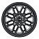 Black Rhino Wheel Hollister - 20 x 9.5 Black With Natural Accents - 2095HSR-88165B22
