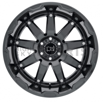Black Rhino Wheel Oceano - 20 x 9.5 Gun Black With Stainless Bolts - 2095OCN-85127B71-1