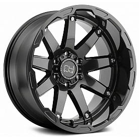 Black Rhino Wheel Oceano - 20 x 9.5 Gun Black With Stainless Bolts - 2095OCN-85127B71