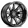 Black Rhino Wheel Oceano - 20 x 9.5 Gun Black With Stainless Bolts - 2095OCN-85127B71