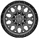 Black Rhino Wheel Sprocket - 20 x 9.5 Gun Metal With Black Lip - 2095SPK066140G12