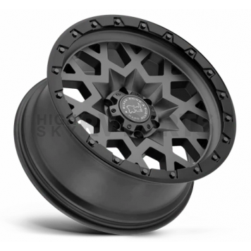 Black Rhino Wheel Sprocket - 20 x 9.5 Gun Metal With Black Lip - 2095SPK066140G12-1