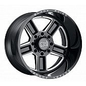 Black Rhino Wheel Canon - 22 x 11.5 Black With Natural Accents - 2215CAN-46140B12