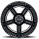 Black Rhino Wheel Canon - 22 x 11.5 Black With Natural Accents - 2215CAN-46140B12