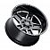 Black Rhino Wheel Canon - 22 x 14 Black With Natural Accents - 2214CAN-66140B12