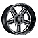 Black Rhino Wheel Canon - 22 x 14 Black With Natural Accents - 2214CAN-66140B12