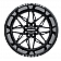 Black Rhino Wheel Twister - 22 x 14 Black With Natural Accents - 2214TWS-66140B12L