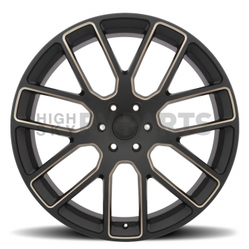 Black Rhino Wheel Kunene - 24 x 10 Black With Dark Tinted Natural Accents - 2410KUN256140M12
