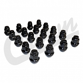 Crown Automotive Wheel Lug Nut Kit - 4006956BLKK