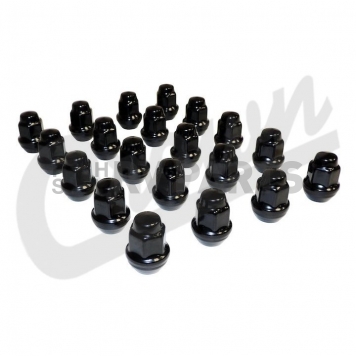 Crown Automotive Wheel Lug Nut Kit - 4006956BLKK