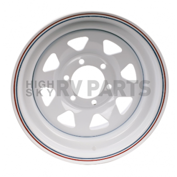 Cragar Wheel Nomad I 310 - 16 x 8&nbsp;White With Red And Blue Stripes - 1627152564B-1