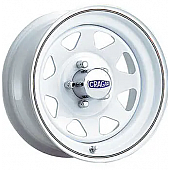 Cragar Wheel Nomad I 310 - 16 x 8&nbsp;White With Red And Blue Stripes - 1627152564B
