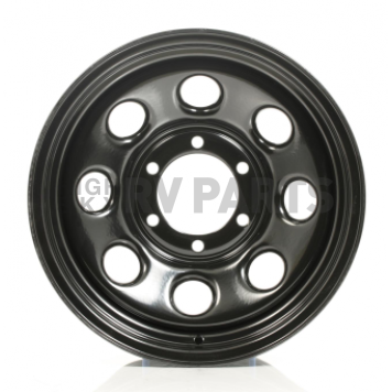 Cragar Wheel 397 Soft 8 - 16 x 8 Black - 1629410014B-2