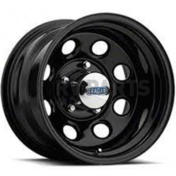 Cragar Wheel 397 Soft 8 - 17 x 8 Black - 1729419014B