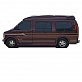 Universal Contoured and None-Contoured Van Windows