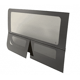 CRL 2007+ OEM Design 'All-Glass' Look Sprinter Van T-Vent Drivers Side Forward Window 