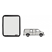 CRL Fixed 40% Window - Sliding Door 1997+ Chevy/GMC Vans 