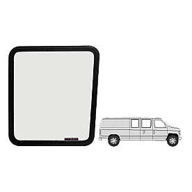 CRL Fixed 60% Window - Side Hinged Door 1992+ Ford Vans