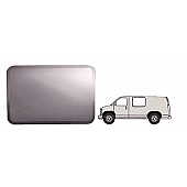 CRL Fixed 'All-Glass' Look Window - Drivers Side Forward Universal 