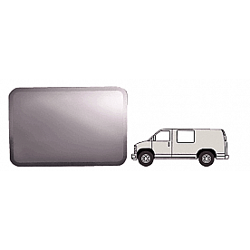 CRL Fixed 'All-Glass' Look Window - Drivers Side Forward Universal 