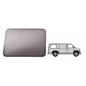 CRL Fixed 'All-Glass' Look Window - Passengers Side Rear 1997+ Chevy/GMC Vans 