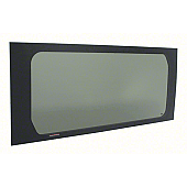 CRL 2014+ OEM Design 'All-Glass' Look Ram ProMaster Van Fixed Drivers Side Middle Window 159” Extended Wheelbase