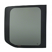 CRL OEM Design 'All-Glass' Look 2015+ Ford Transit Van Fixed Drivers Side Rear Door Window for Medium and High Top Vans