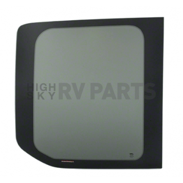 CRL OEM Design 'All-Glass' Look 2015+ Ford Transit Van Fixed Drivers Side Rear Door Window for Medium and High Top Vans