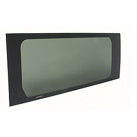 CRL 2014+ OEM Design 'All-Glass' Look Ram ProMaster Van Fixed Drivers Side Rear Quarter Panel Window 159” Extended Wheelbase