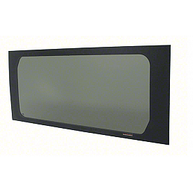 CRL 2014+ OEM Design 'All-Glass' Look Ram ProMaster Van Fixed Passenger Side Middle Window 159” Extended Wheelbase