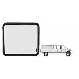 CRL Fixed Window - Side Hinged Doors 1975-1991 Ford Vans 