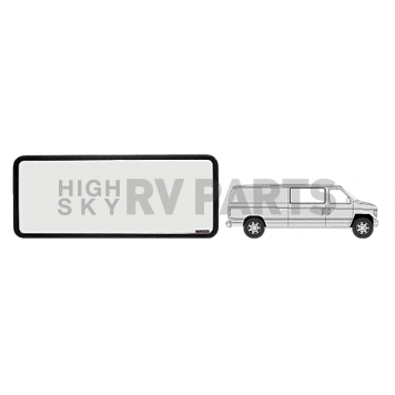 CRL Fixed Window - Sliding Door 1992+ Ford Vans 