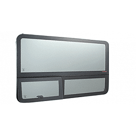 CRL 2003 - 2006 'All-Glass' Look Sprinter Van Drivers Side Forward Window Long or Short Wheel Base