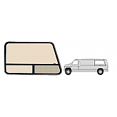 CRL Accent Frame  inchContempo inch T-Slider Window - Drivers Side Rear 1992+ Ford Vans 