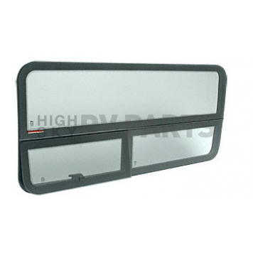 CRL 2007+ 'All-Glass' Look Sprinter Van T-Vent Passenger Side Sliding Door Window 