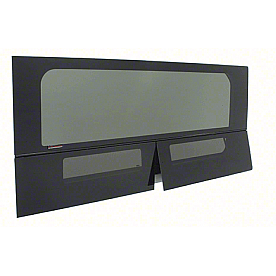 CRL 2014+ OEM Design 'All-Glass' Look Ram ProMaster 136” Wheelbase T-Vent Window Drivers Side Quarter Panel