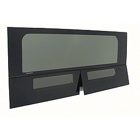 CRL 2014+ OEM Design 'All-Glass' Look Ram ProMaster Van Vented Drivers Side Rear Quarter Panel Window 159 inch Extended Wheelbase