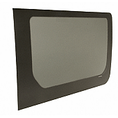 CRL 2007+ OEM Design 'All-Glass' Look Fixed Passenger Side Sliding Door 