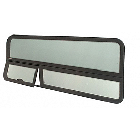 CRL 2007+ 'All-Glass' Look Sprinter Van T-Vent Passenger Side Rear Quarter Panel Window 