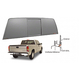 CRL 1999-2013 Chevy/GMC Silverado/Sierra  inchPerfect Fit inch POWR-Slider - Solar Glass