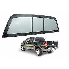 CRL 2004+ Ford F-150  inchPerfect Fit inch POWR-Slider - Solar Glass