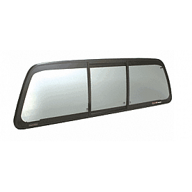 CRL 2008+ Ford Super Duty  inchPerfect Fit inch POWR-Slider - Solar Glass